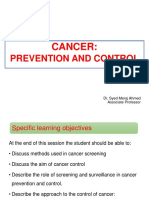  Cancer Prevention and Control