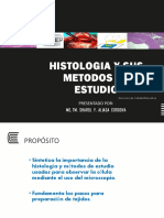 Histologia y Sus Metodos de Estudio