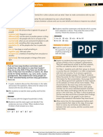 Gateway A1+ Teacher's Resources UNIT 1 Culture Teacher's Notes