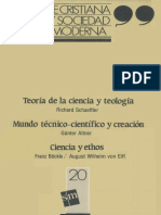 Schaeffler Richard Altner Gunther Bockle Franz Y Eiff August W Von 1 Teoria de La Ciencia Y Teolo PDF