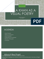 Kubla Khan As A Visual Poetry