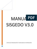 Manual Sisgedo