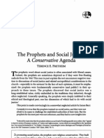 Fretheim, T - The Prophets and Social Justice