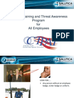 Security and Threat Awareness Training