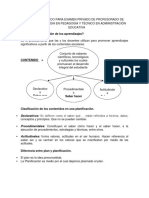 Temario Basico para Examen Privado de Profesorado de Educacion Media en Pedagogia y Tecnico en Administracion Educativa