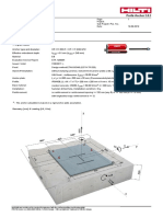 1 Input Data: Profis Anchor 2.8.3