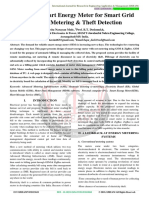 Design of Smart Energy Meter For Smart Grid With Net Metering & Theft Detection