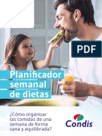 Condis Planificador Semanal de Dietas PDF