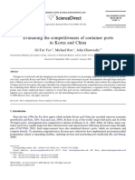 Evaluating The Competitiveness of Container Ports in Korea and China - Yeo Et Al