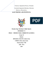 Triac Informe N°3