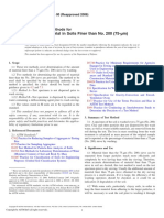 ASTM D1140 − 00 (Reapproved 2006), Amount of Material in Soils Finer than No. 200 (75-μm) Sieve