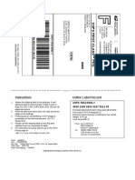 Instructions Online Label Record: Usps Tracking #