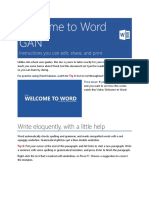 Welcome To Word GAN: Write Eloquently, With A Little Help