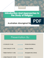 Australian Aboriginal Religion