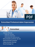 Komunikasi Profesional Dalam Keperawatan