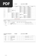 Time Table For Registration Number: 11802960 Home Section