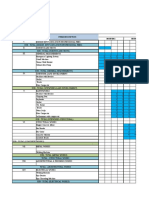 Equipment Schedule