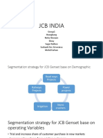 JCB India: Group1 Hrangbung Neha Shenam Shray Sagar Rathee Sashank Dev Srivastava Mohd Farhan