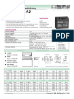 BB Battery Ups BP17-12 PDF