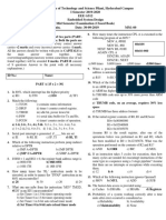 ESD Mid Sem Exam 2019 - Key