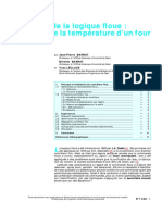 Application de La Logique Floue - Commande de La Température PDF