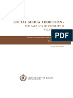 Social Media Addiction: The Paradox of Visibility Vulnerability