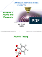 Atoms and Elements: Chemistry: A Molecular Approach, 2nd Ed