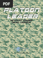 Strike Legion Platoon Leader Infantry Primer