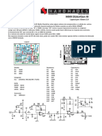 Distortion - MXR Distortion III - Layout Güero