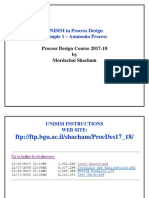 Absorption Column Design