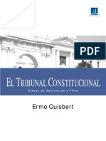 L Ribunal Onstitucional: Ermo Quisbert