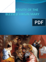 The Nativity of The Blessed Virgin Mary