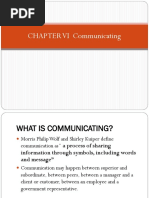 Chapter 6 Communicating