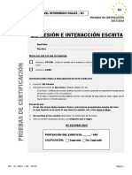 Expresión e Interacción Escrita PDF