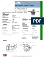 3'' (ND80) TWINCO Bottom Discharge - VTCS3: Specifications