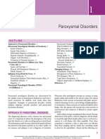 1 - Paroxysmal Disorders