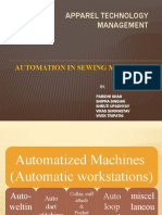 Apparel Technology Management: Automation in Sewing Machines