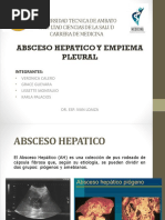 Absceso Hepatico y Empiema