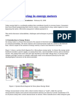 Prevent Tampering in Energy Meters