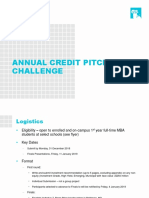 Credit Pitch Overview - Sample