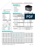 FCDG12-35AT: High Temperature Long Life Battery