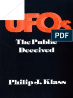 UFOs The Public Deceived - Philip Klass