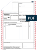 Shipper'S Declaration For Dangerous Goods Shipper: Air Waybill No. of Pages Shipper's Reference No. (Optional)