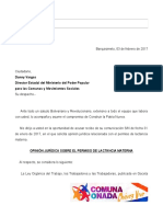 Opinión Jurídica Permiso de Lactancia en Venezuela