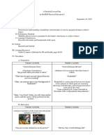 Detailed Lesson Plan in MAPEH 8 - Baseball and Softball