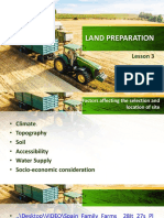 Land Preparation