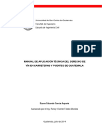 Tesis Derecho de Via en Guatemala PDF