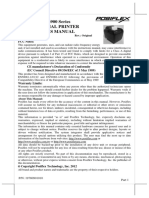 PP-6900 Series Thermal Printer User'S Manual: FCC Notes