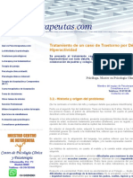 Tratamiento de Un Caso de Trastorno Por Déficit de Atención e Hiperactividad