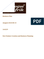 Business Plan Afrik New